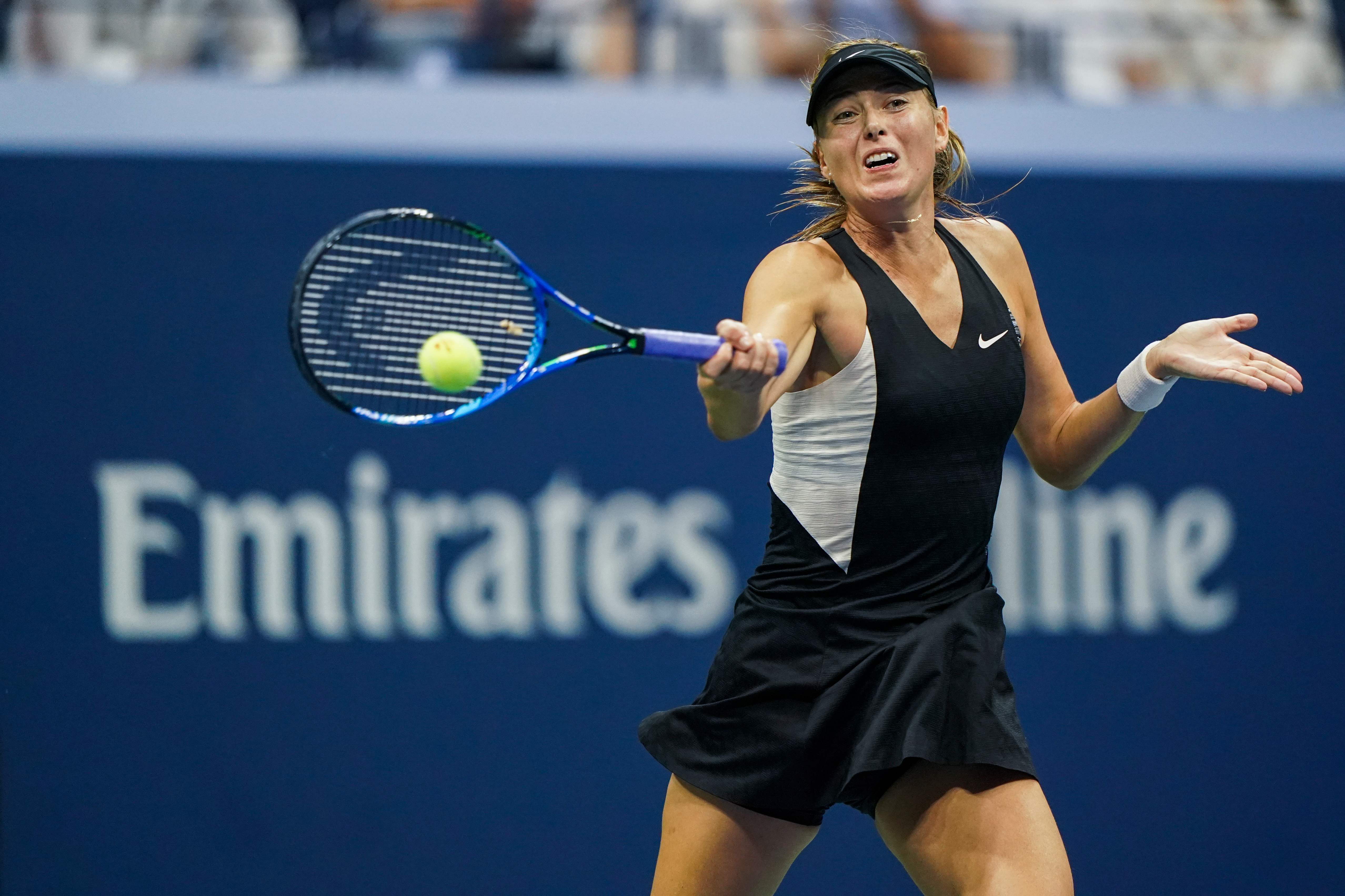  莎拉波娃的比赛视频 